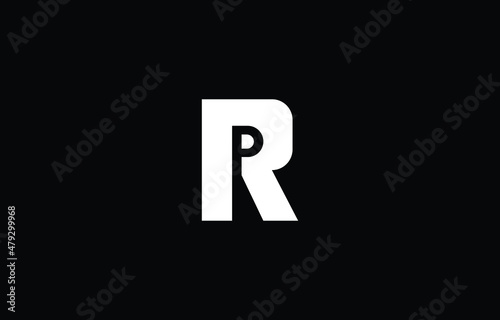 letter RD Clean and Minimal Initial Based Logo Design