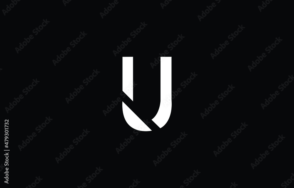 letter U Clean and Minimal Initial Based Logo Design letter U Clean and Minimal Initial Based Logo Design