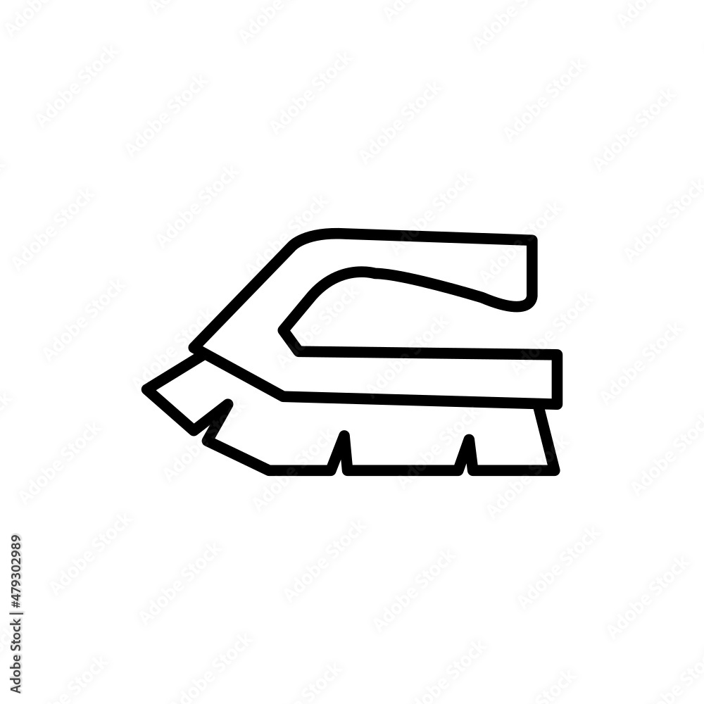 Floor brush icon Floor brush icon