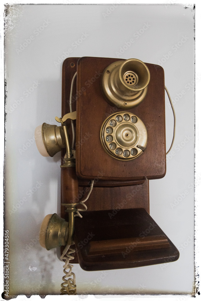 old fashioned phone