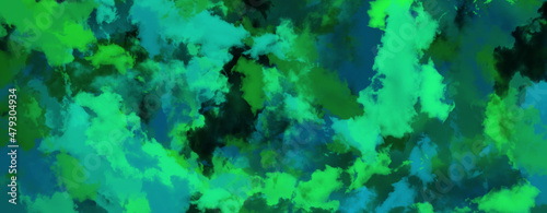 colors: turquoise and lime. windstorm, climate, paint, digital, acrylic, drawing. 