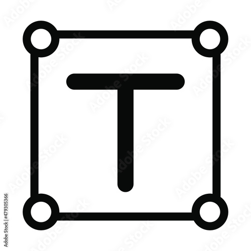 text editable icon