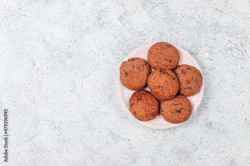 Homemade fresh delicious cookies.