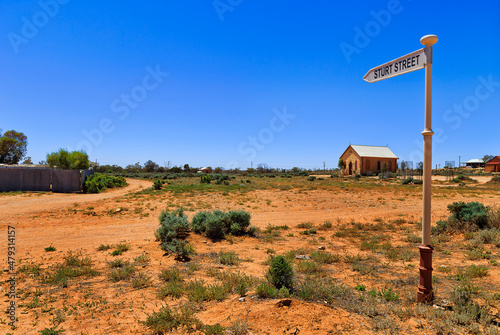 Silverton surt street sign post photo