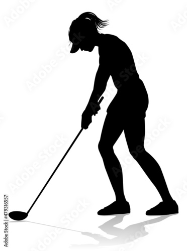 Golfer Golf Sports Person Silhouette