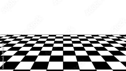moving checkered surfaces motion background seamless loop