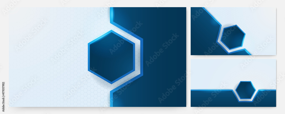 Modern Light Blue Colorful abstract Design Banner Modern Light Blue Colorful abstract Design Banner