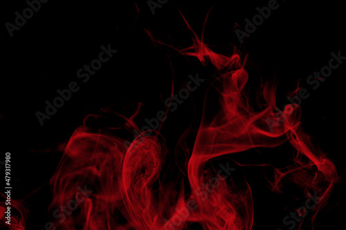 Textura o fondo de humo rojo