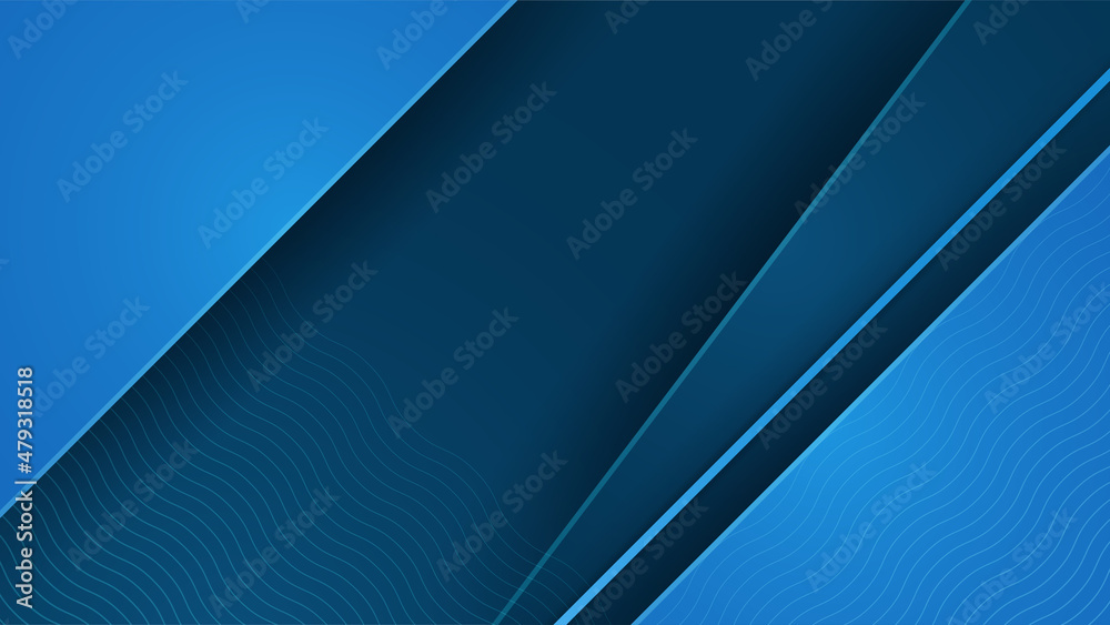 Paper layer Blue Colorful abstract Design Banner Paper layer Blue Colorful abstract Design Banner