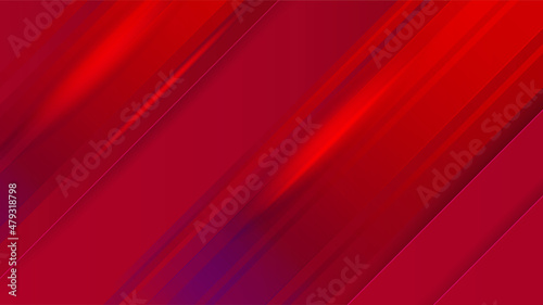 Flash Light red Colorful abstract Design Banner