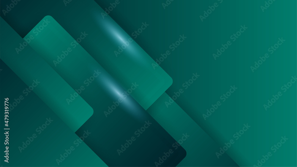 Modern Light green Colorful abstract Design Banner