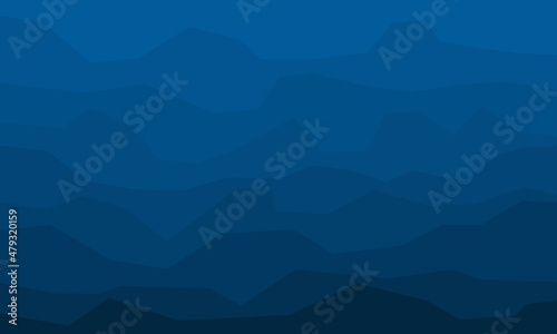 Abstract blue gradient layers background