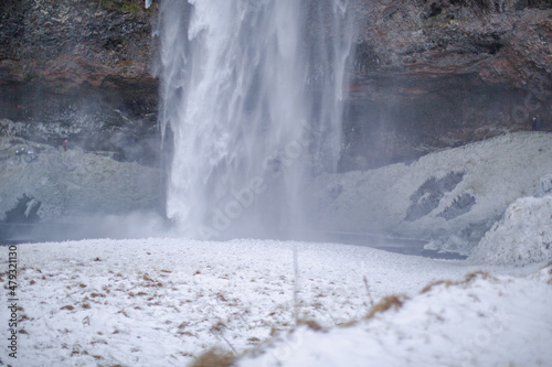 waterfall in winter © Christian