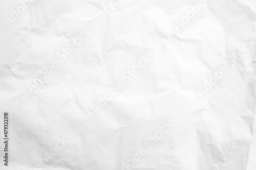 White wrinkle recycle paper background