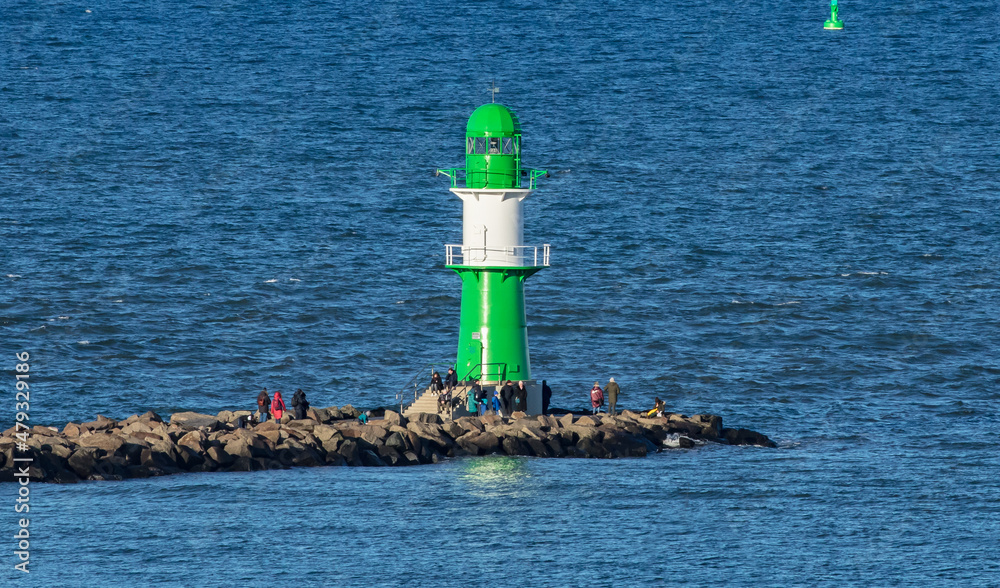 Obraz premium warnemünde