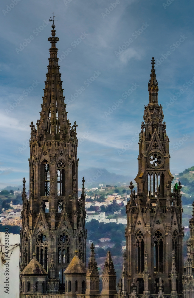 Blick auf die Kathedrale von Arucas - Kirche Juan Bautista