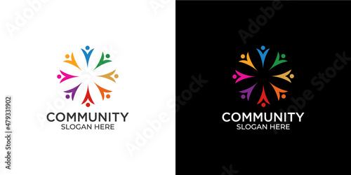 set logo community for company and agency