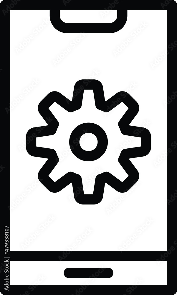 Setting Vector Icon Design Illustration Setting Vector Icon Design Illustration