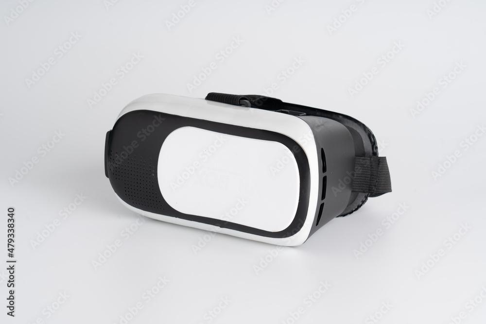 VR virtual reality technology for game on table top view VR virtual reality technology for game on table top view