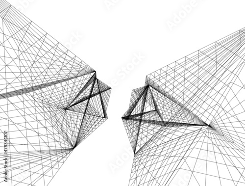 abstract geometric design photo