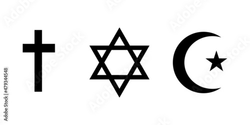 Symbol of the three religions