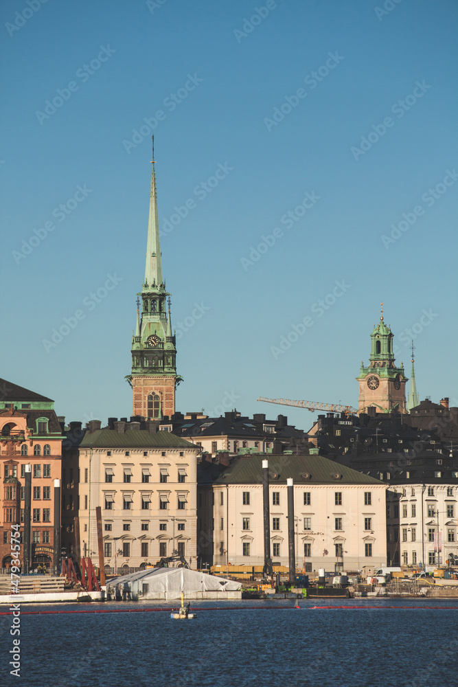 Fototapeta premium Stockholm is the capital of Sweden.