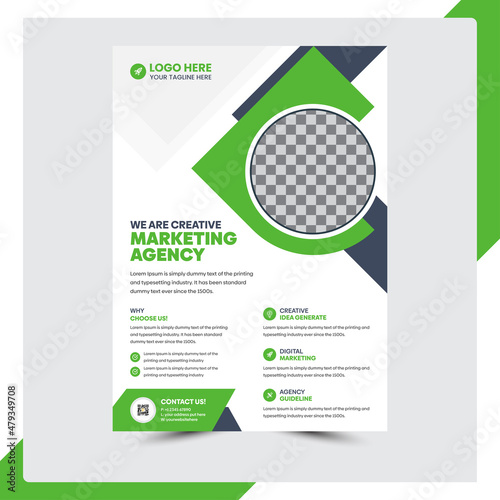corporate marketing business flyer design (ID: 479349708)