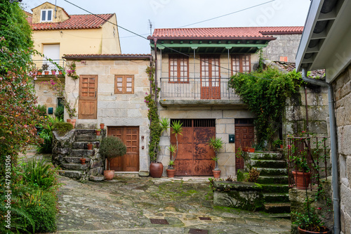 views of combarro fishing town, pontevedra, Spain