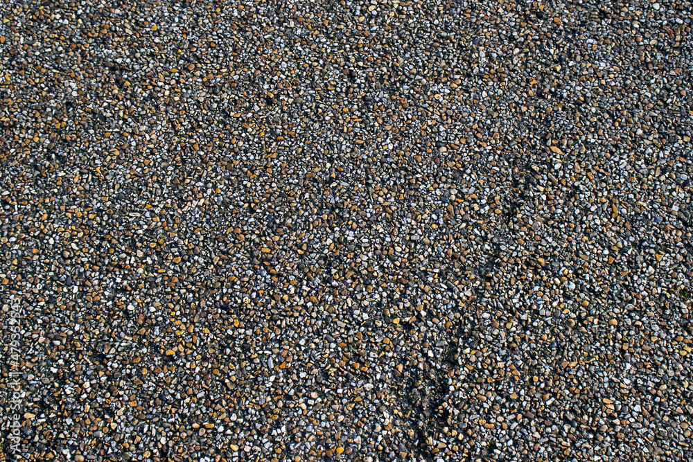 Texture of stones in the ground Texture of stones in the ground