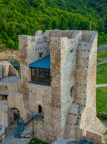Golubac fortress in Serbia