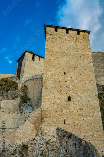 Golubac fortress in Serbia