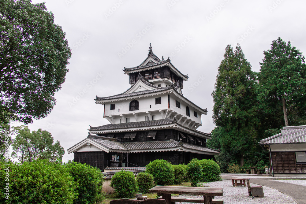 Iwakuni, Yamaguchi, JAPAN Sep 24 2020 Iwakuni Castle (Iwakuni Jo