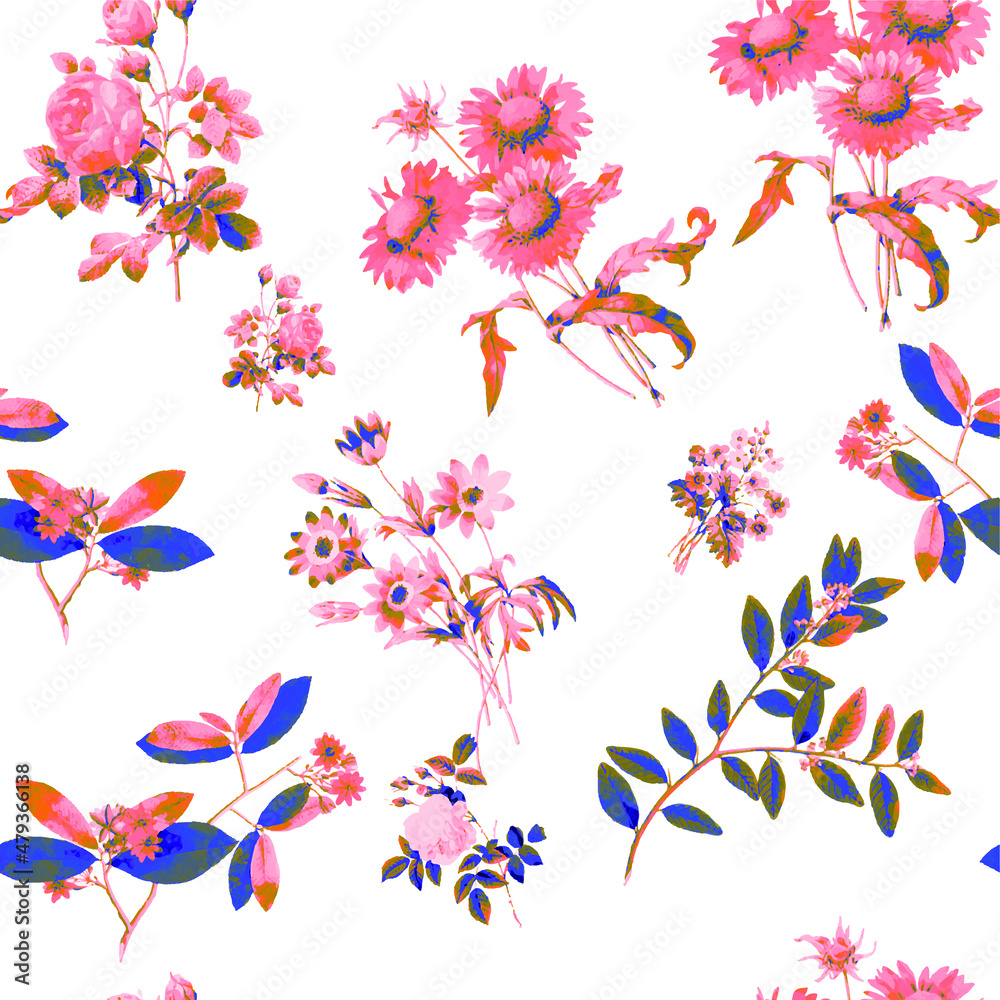 A beautiful and stunning repeated florals patterns free download perfect for fabrics, t-shirts, mugs, packaging etc
A beautiful and stunning repeated florals patterns free download perfect for fabrics, t-shirts, mugs, packaging etc