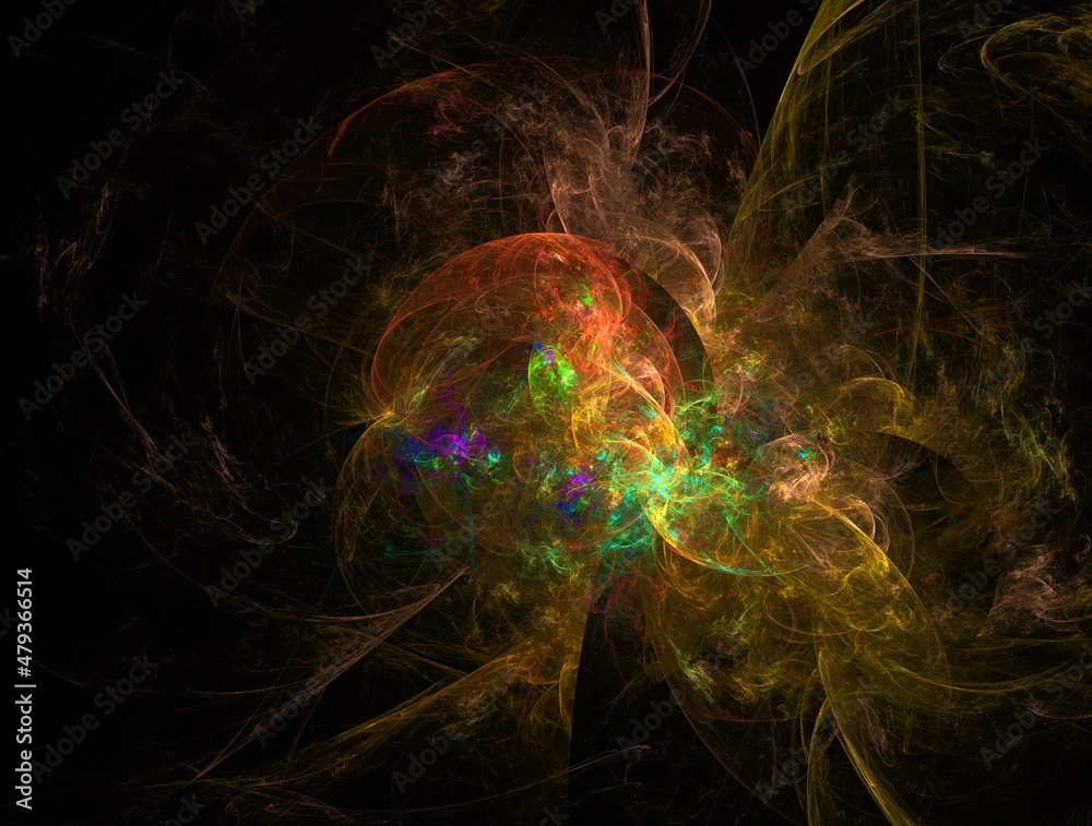 Imaginatory fractal abstract background Image Imaginatory fractal abstract background Image