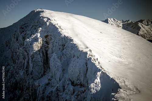 Climbing Tatra mountains