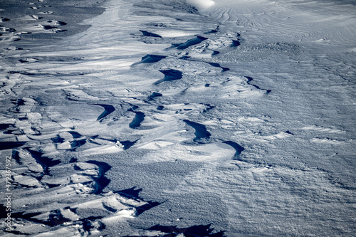 Snow forming formations