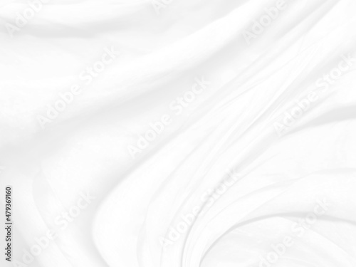 beauty white smooth abstract clean and soft fabric textured. fashion textile free style shape decorate background