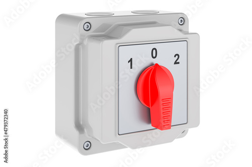 Obraz na płótnie Changeover Selector Switch, Universal Rotary Cam Selector