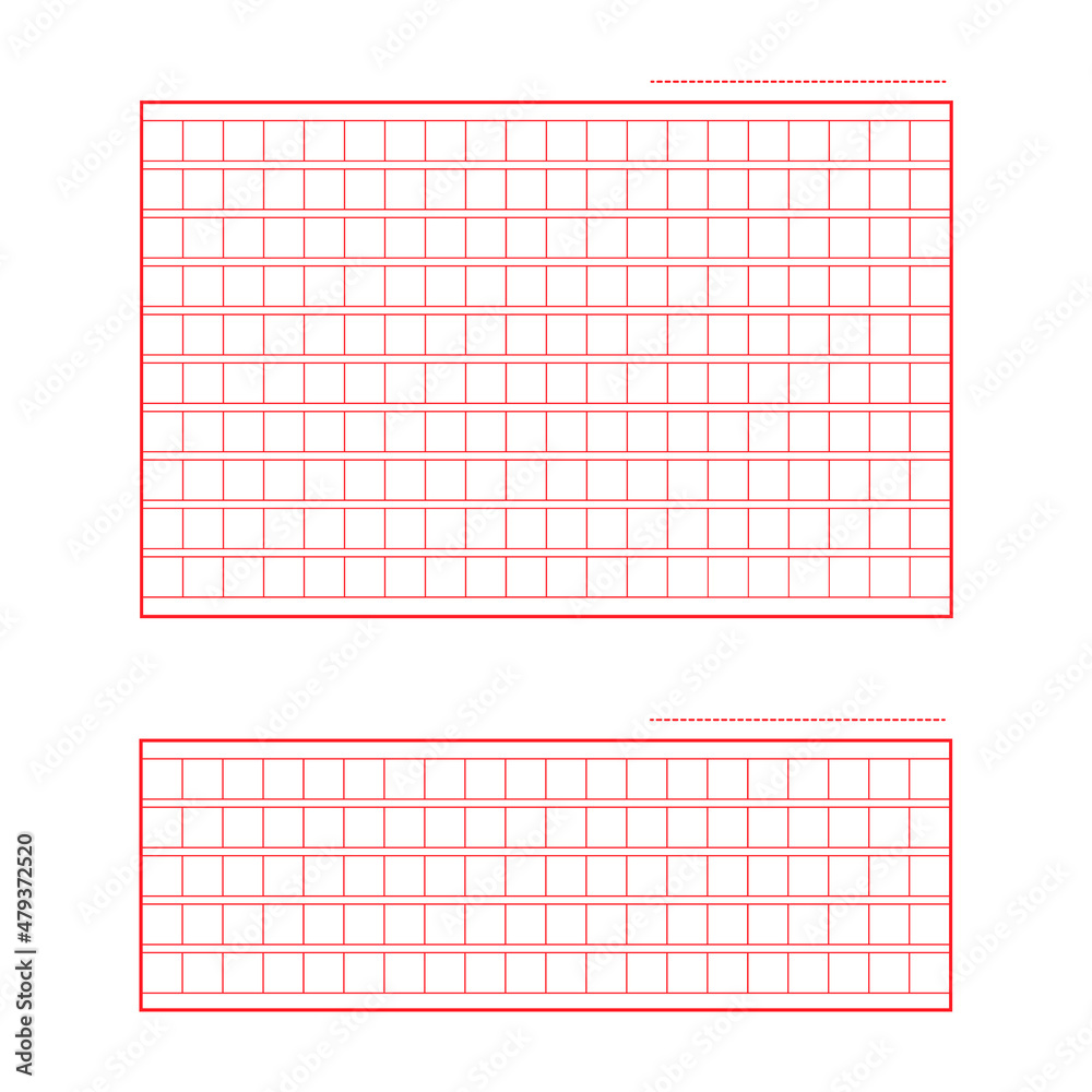Set of Squared manuscript icon paper file, creative closeup isolated on white background vector illustration Set of Squared manuscript icon paper file, creative closeup isolated on white background vector illustration