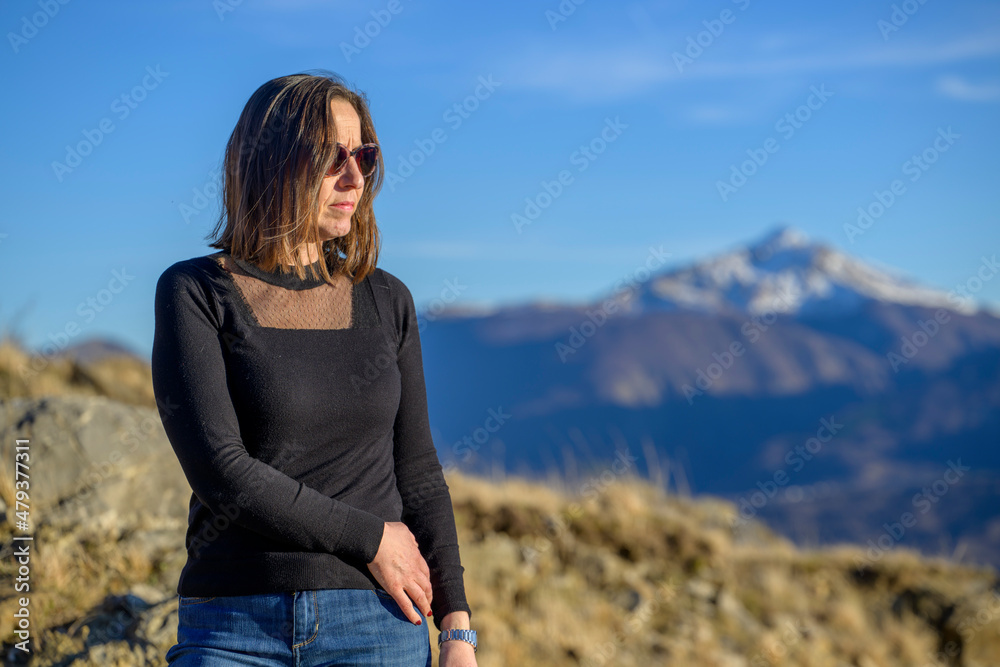 Naklejka premium RITRATTO DONNA