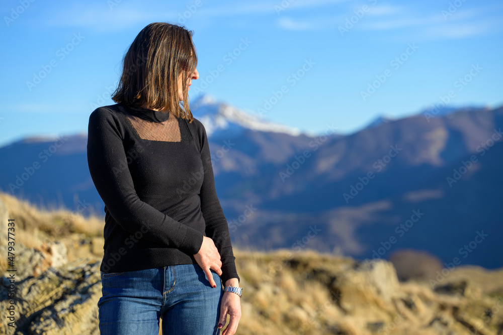 Naklejka premium RITRATTO DONNA