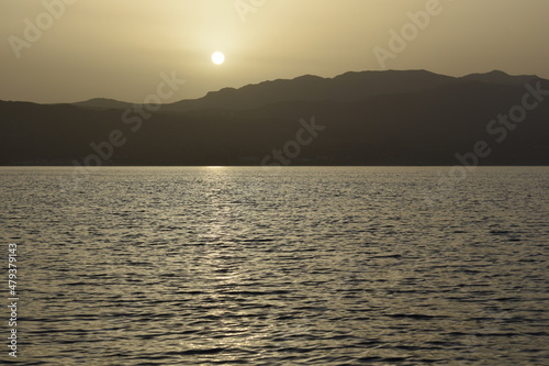 sunset in Greece