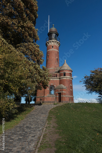 Leuchtturm am Tiessenkai in Holtenau