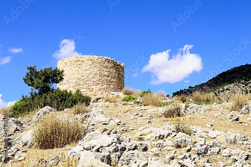 Atalaya de Sierra Bermeja or Almorox in Huescar, Granada. photo