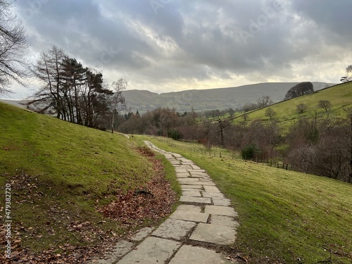 Peak District Mountain View at Edale England