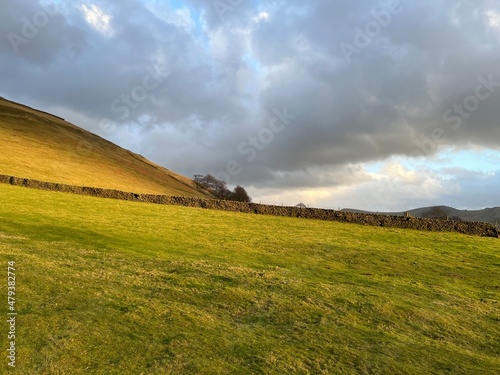Peak District Mountain View at Edale England