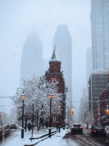 Gooderham Building in Winter