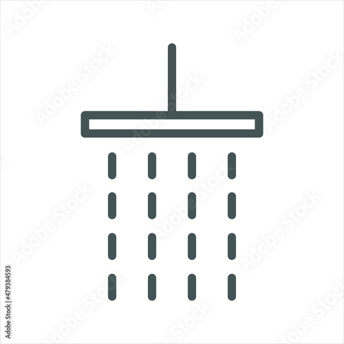 Shower Bathroom Simple Icon