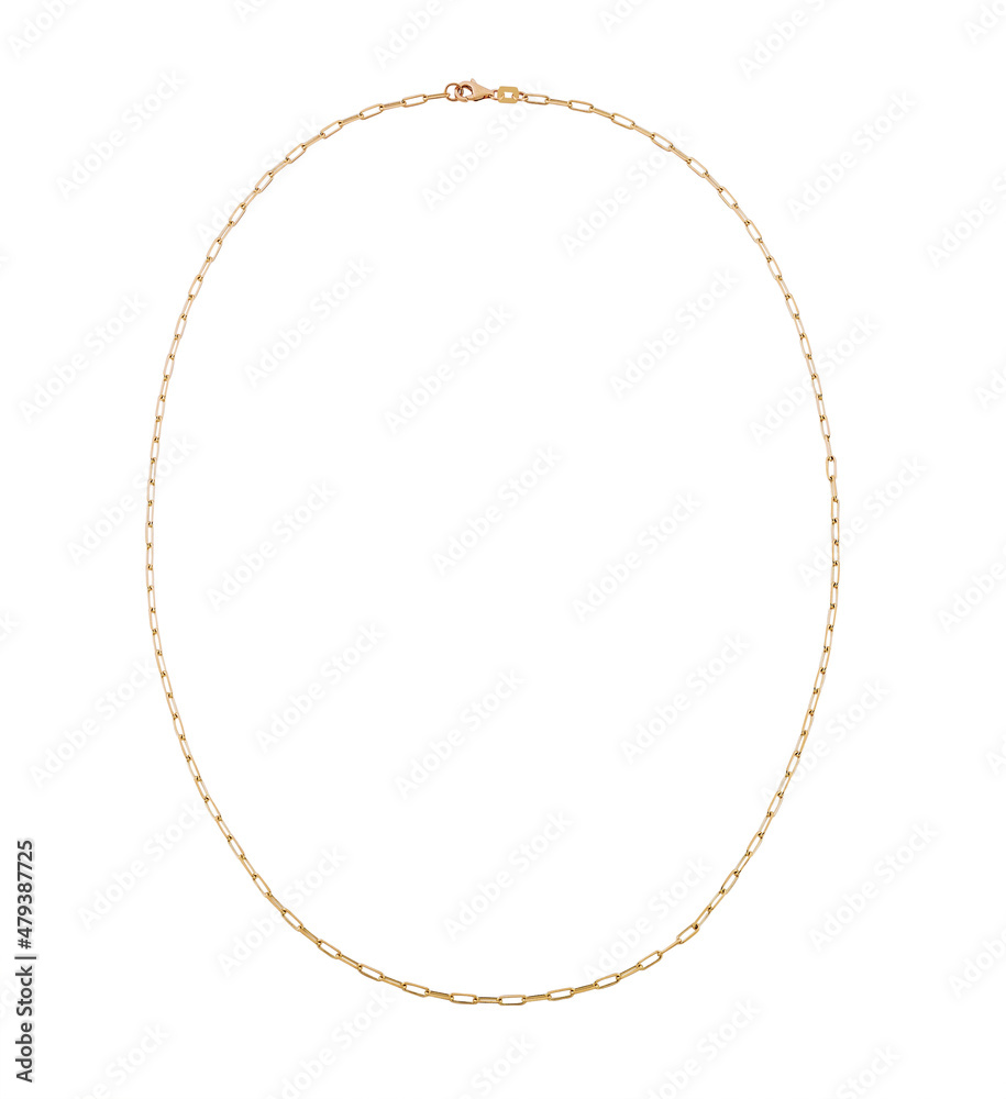 Gold jewelry. Gold chain bracelet and necklace isolated Gold jewelry. Gold chain bracelet and necklace isolated