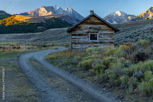 Access to the Idaho wilderness begins with a cabin to stay in